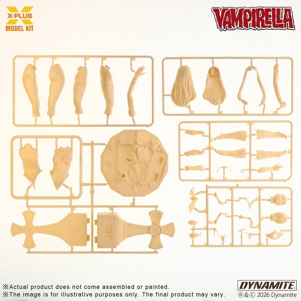 Vampirella Plastic Model Kit 1/8 Vampirella 22 cm (Reproduction)