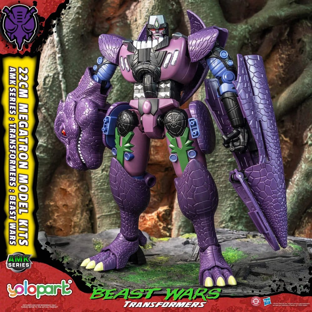 Transformers AMK Series Plastic Model Kit Beast Wars Megatron 22 cm