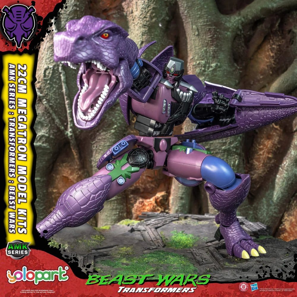 Transformers AMK Series Plastic Model Kit Beast Wars Megatron 22 cm