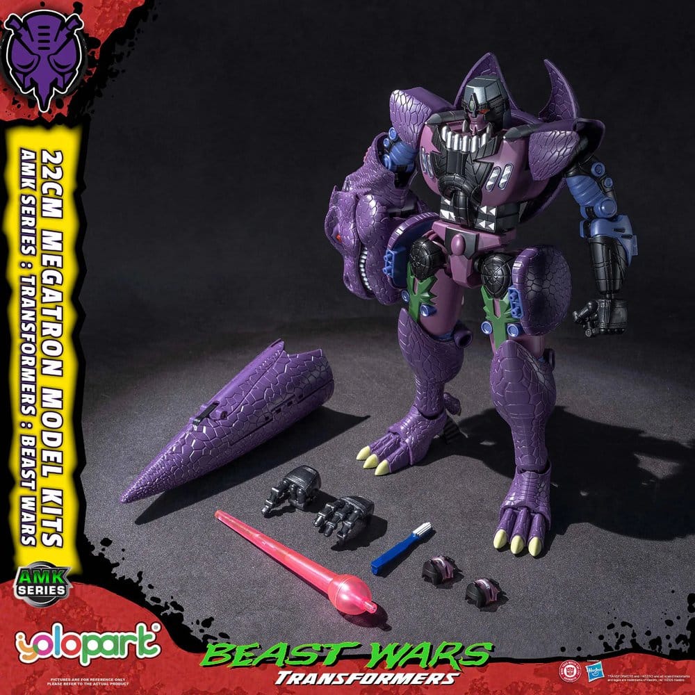 Transformers AMK Series Plastic Model Kit Beast Wars Megatron 22 cm