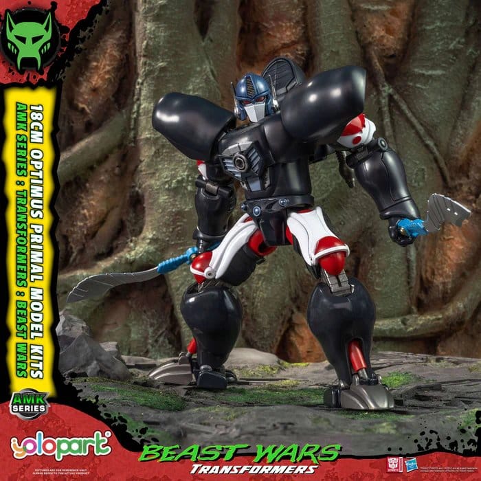 Transformers: Beast Wars AMK Series Plastic Model Kit Optimus Primal 18 cm