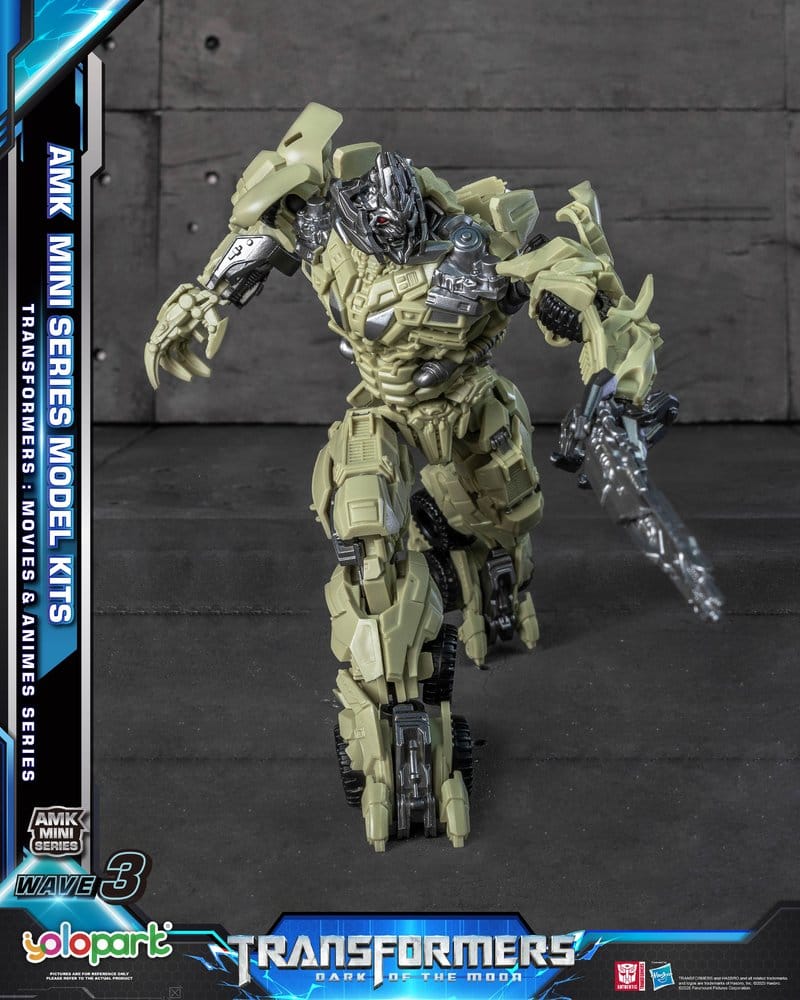 Transformers Generation One AMK Mini Series Plastic Model Kit Wave 3 Megatron TF 3 11 cm