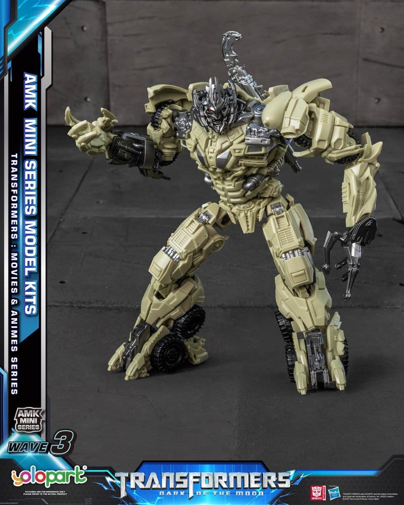 Transformers Generation One AMK Mini Series Plastic Model Kit Wave 3 Megatron TF 3 11 cm