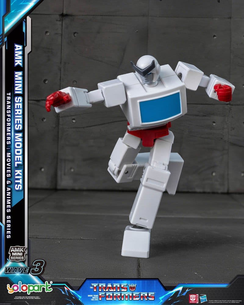 Transformers Generation One AMK Mini Series Plastic Model Kit Wave 3 Ratchet G1 11 cm