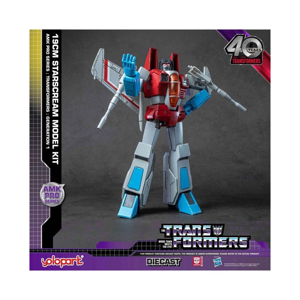 Transformers: Generation One AMK Pro Series Model Kit Starscream 19 cm