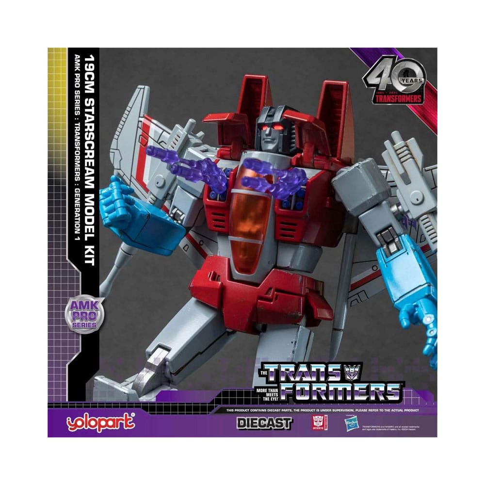 Transformers: Generation One AMK Pro Series Model Kit Starscream 19 cm