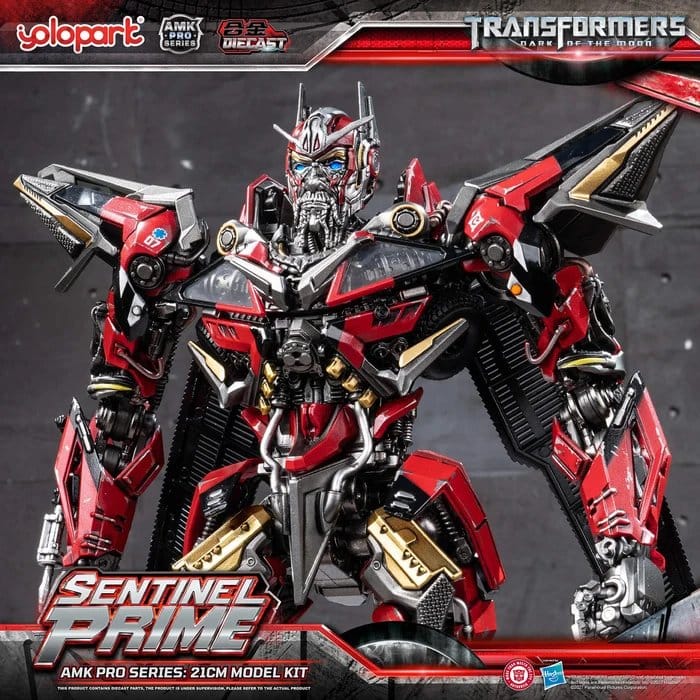 Transformers: Dark of the Moon AMK PRO Series Plastic Model Kit Sentinel Prime 21 cm