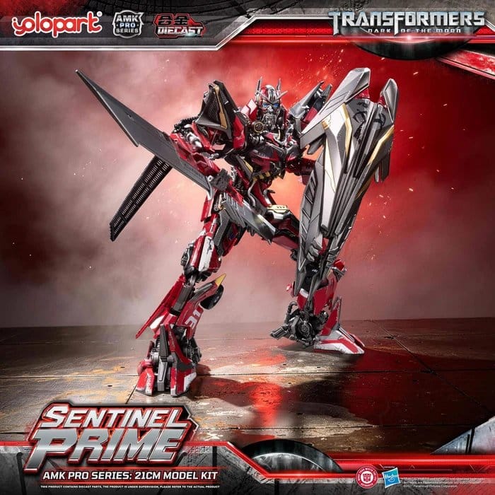 Transformers: Dark of the Moon AMK PRO Series Plastic Model Kit Sentinel Prime 21 cm
