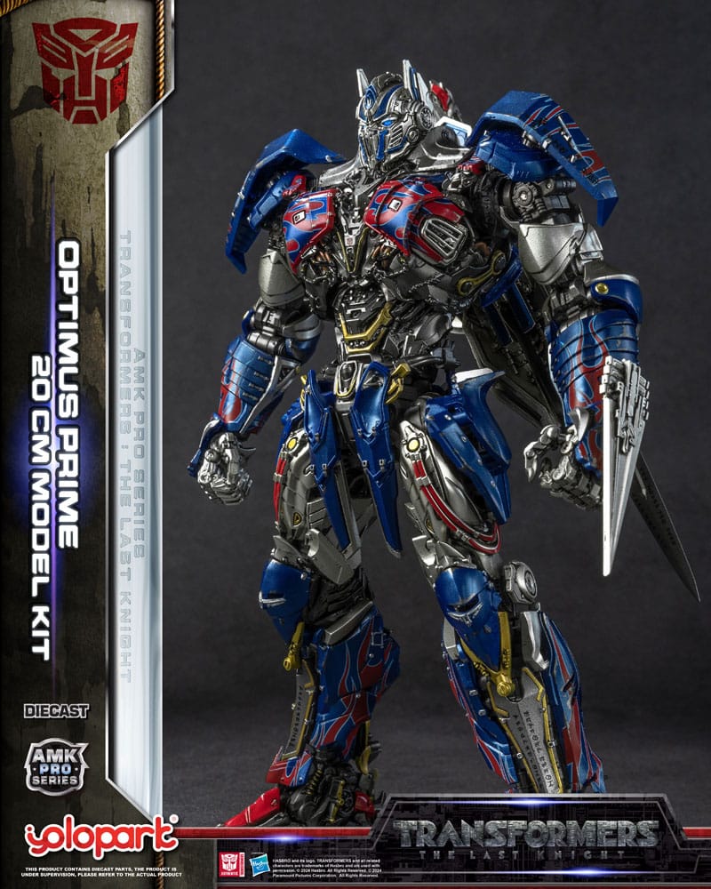 Transformers: The Last Knight AMK Pro Series Plastic Model Kit Optimus Prime (Oversea Version) 20 cm