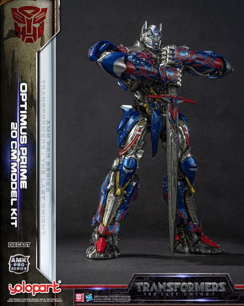 Transformers: The Last Knight AMK Pro Series Plastic Model Kit Optimus Prime (Oversea Version) 20 cm