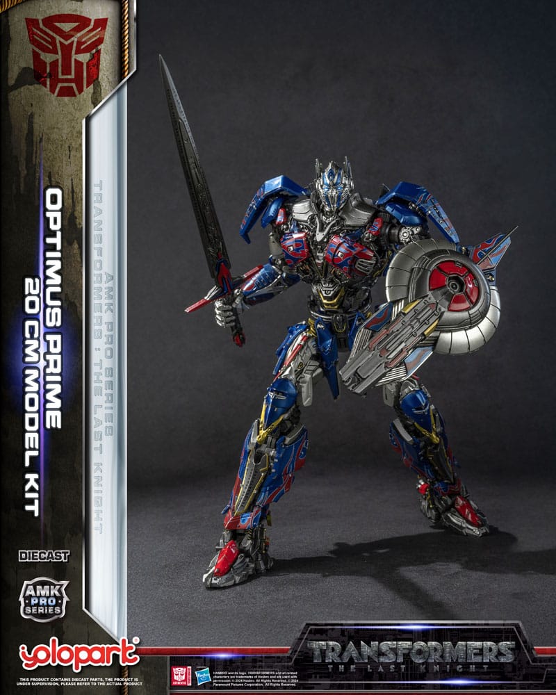 Transformers: The Last Knight AMK Pro Series Plastic Model Kit Optimus Prime (Oversea Version) 20 cm