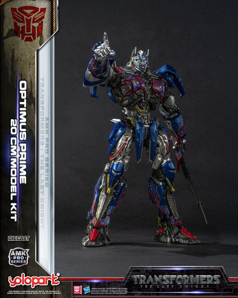 Transformers: The Last Knight AMK Pro Series Plastic Model Kit Optimus Prime (Oversea Version) 20 cm