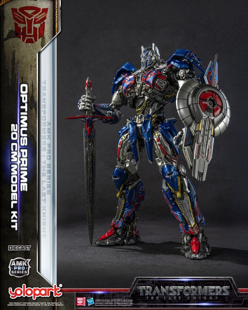 Transformers: The Last Knight AMK Pro Series Plastic Model Kit Optimus Prime (Oversea Version) 20 cm