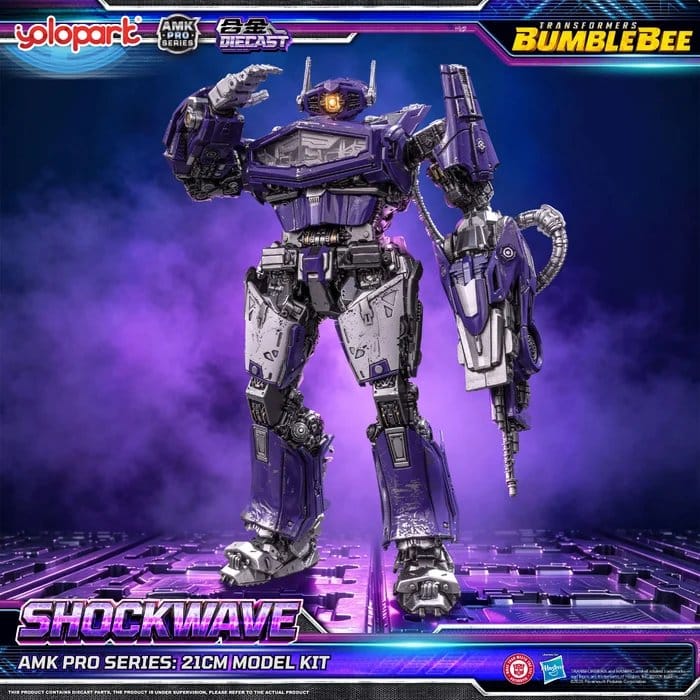 Transformers: Bumblebee the Movie AMK PRO Series Plastic Model Kit Shockwave 21 cm