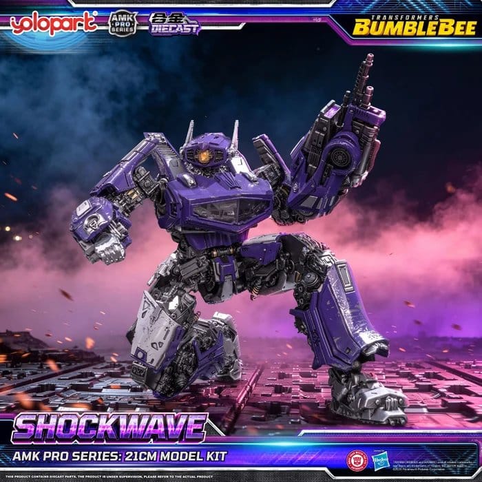 Transformers: Bumblebee the Movie AMK PRO Series Plastic Model Kit Shockwave 21 cm