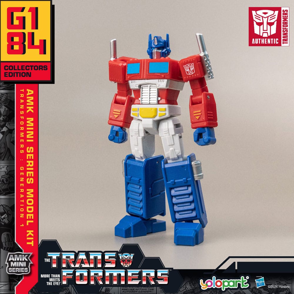 Transformers: Generation One AMK Mini Series Plastic Model Kit Optimus Prime 12 cm