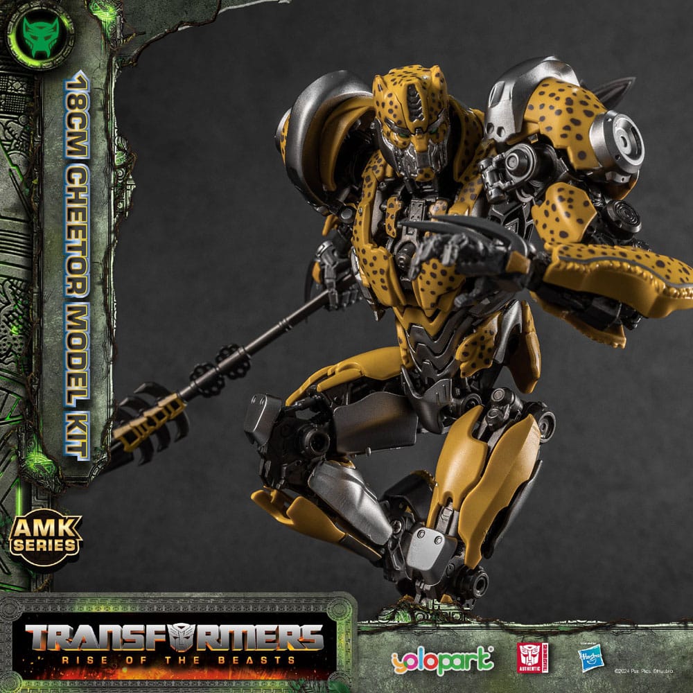 Transformers: Rise of the Beasts AMK Series Plastic Model Kit Cheetor 22 cm