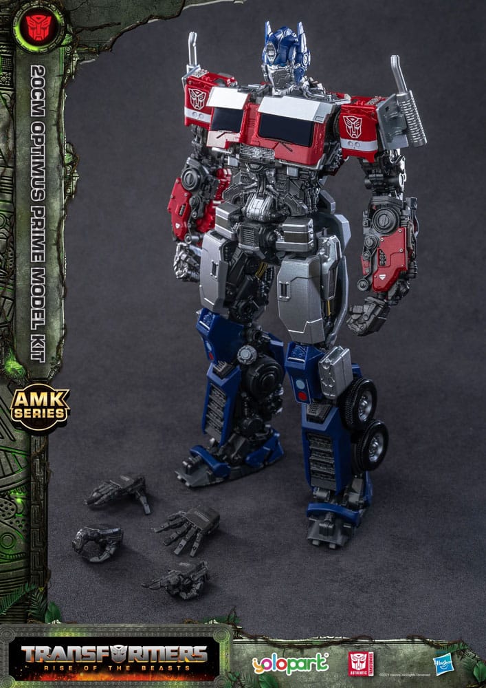 Transformers: Rise of the Beasts AMK Series Plastic Model Kit Optimus Prime 20 cm