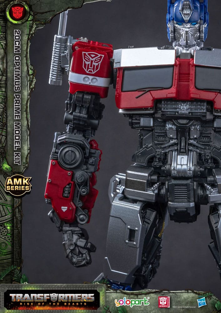 Transformers: Rise of the Beasts AMK Series Plastic Model Kit Optimus Prime 20 cm