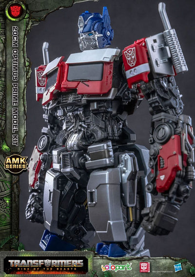 Transformers: Rise of the Beasts AMK Series Plastic Model Kit Optimus Prime 20 cm