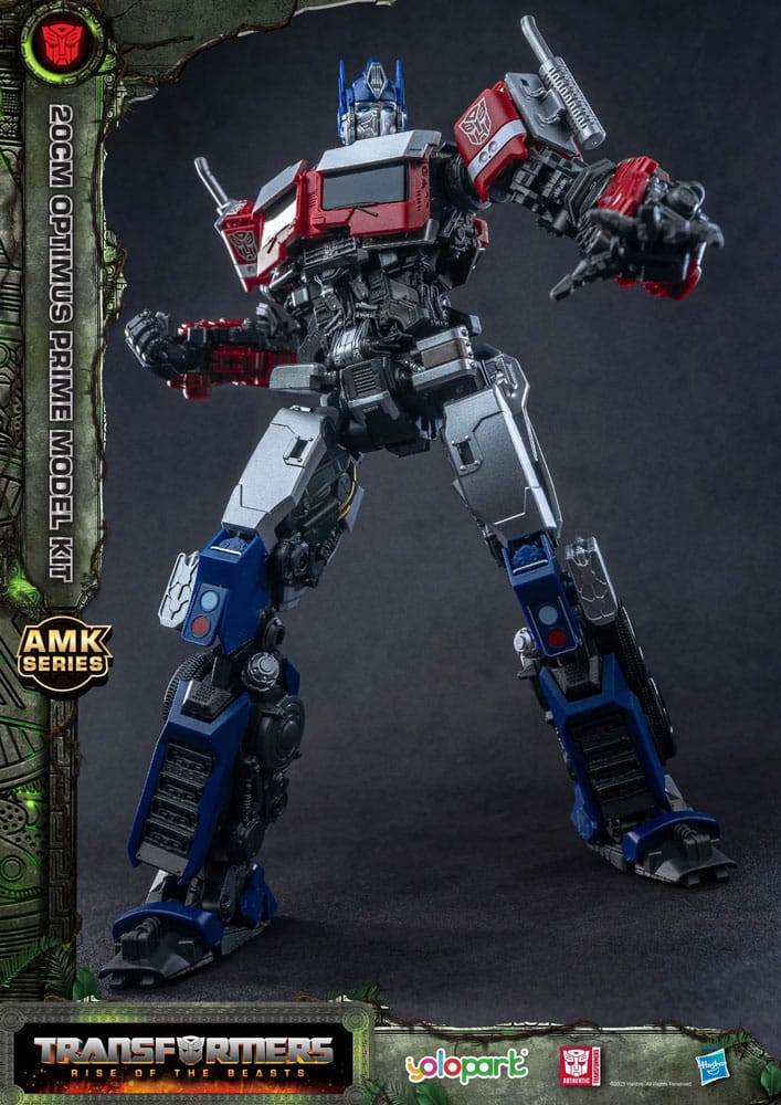 Transformers: Rise of the Beasts AMK Series Plastic Model Kit Optimus Prime 20 cm