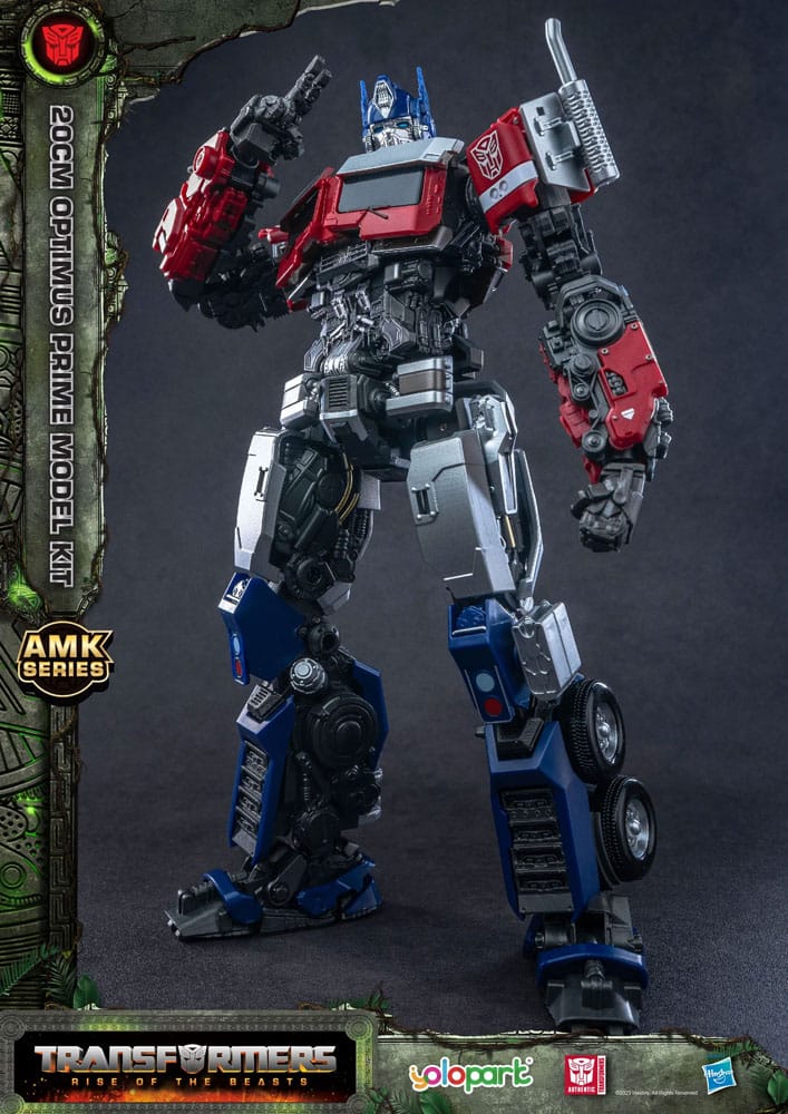 Transformers: Rise of the Beasts AMK Series Plastic Model Kit Optimus Prime 20 cm