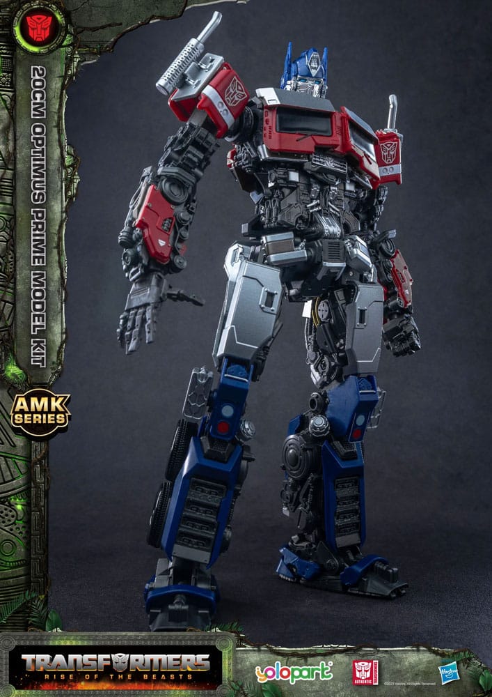 Transformers: Rise of the Beasts AMK Series Plastic Model Kit Optimus Prime 20 cm