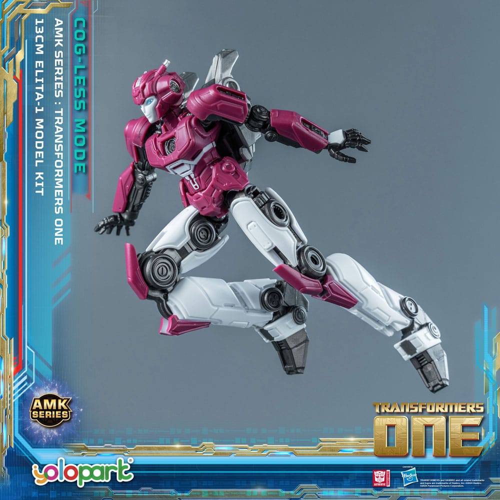 Transformers 8 AMK Mini Series Plastic Model Kit Elita-1 13 cm