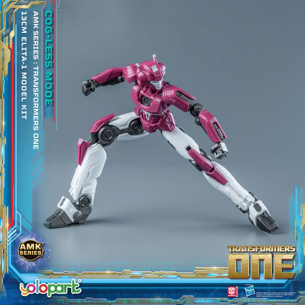 Transformers 8 AMK Mini Series Plastic Model Kit Elita-1 13 cm