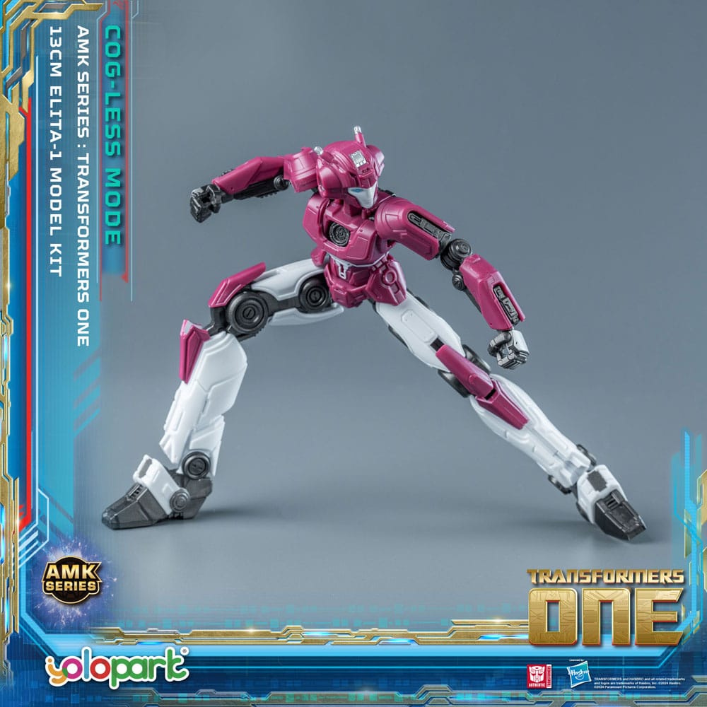 Transformers 8 AMK Mini Series Plastic Model Kit Elita-1 13 cm