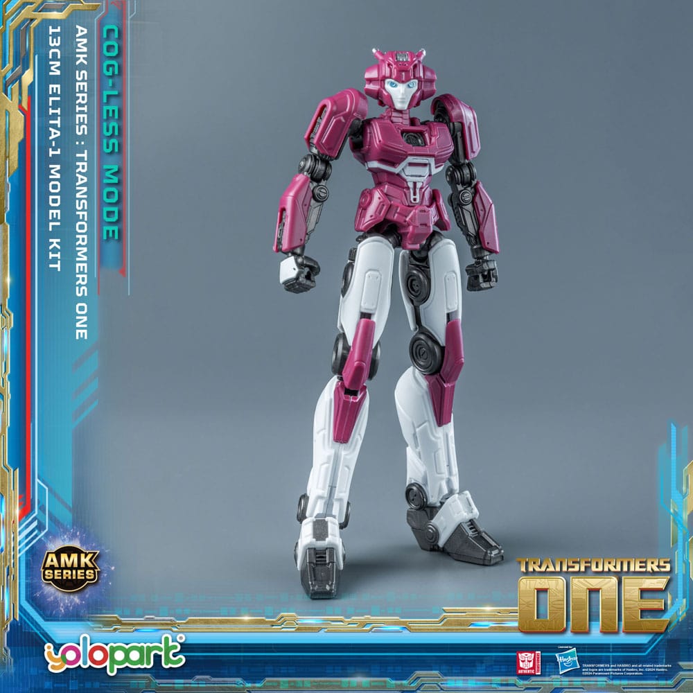 Transformers 8 AMK Mini Series Plastic Model Kit Elita-1 13 cm