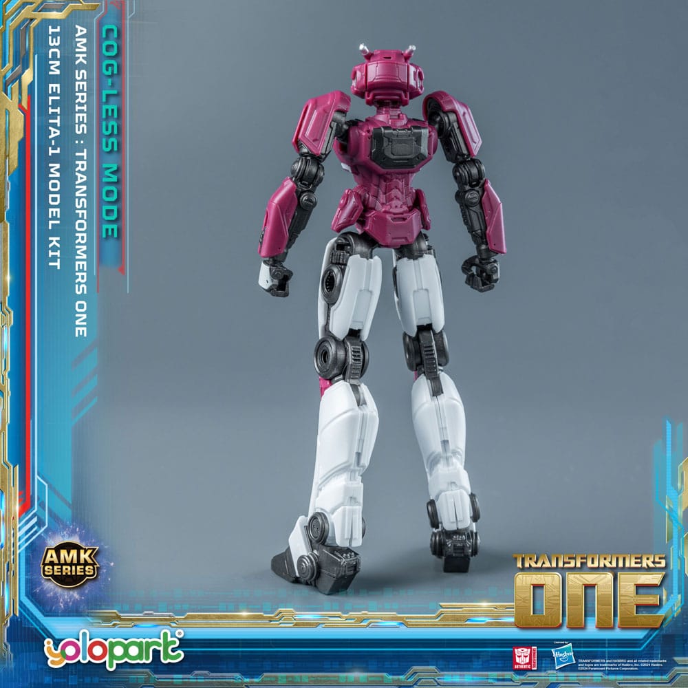 Transformers 8 AMK Mini Series Plastic Model Kit Elita-1 13 cm