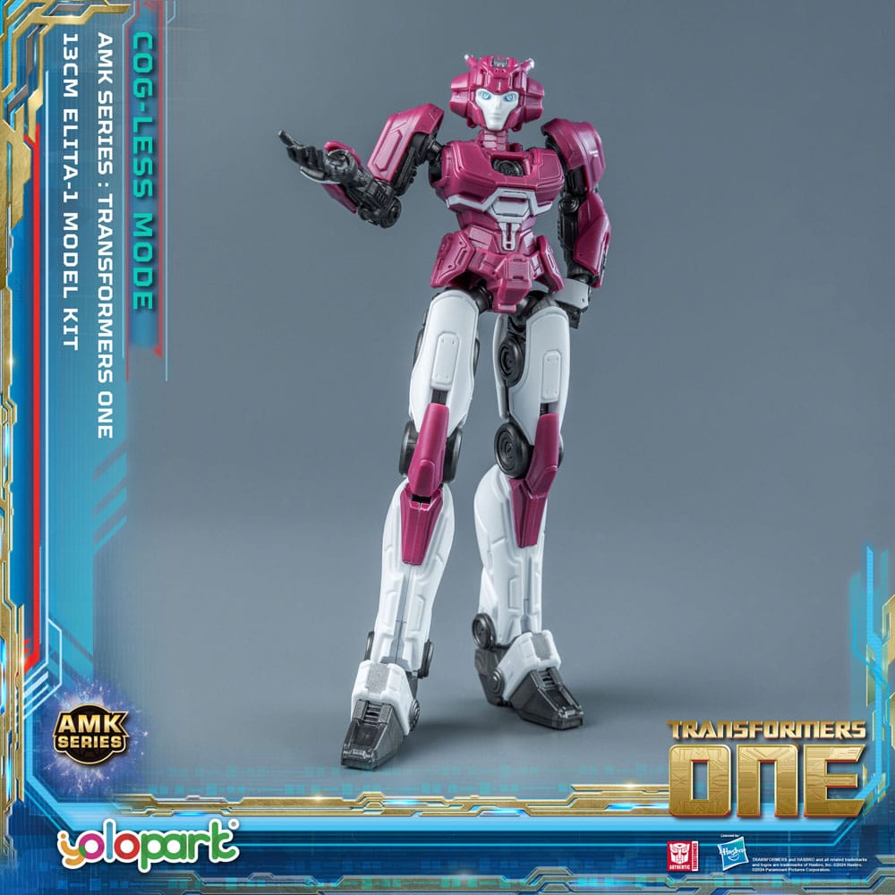 Transformers 8 AMK Mini Series Plastic Model Kit Elita-1 13 cm