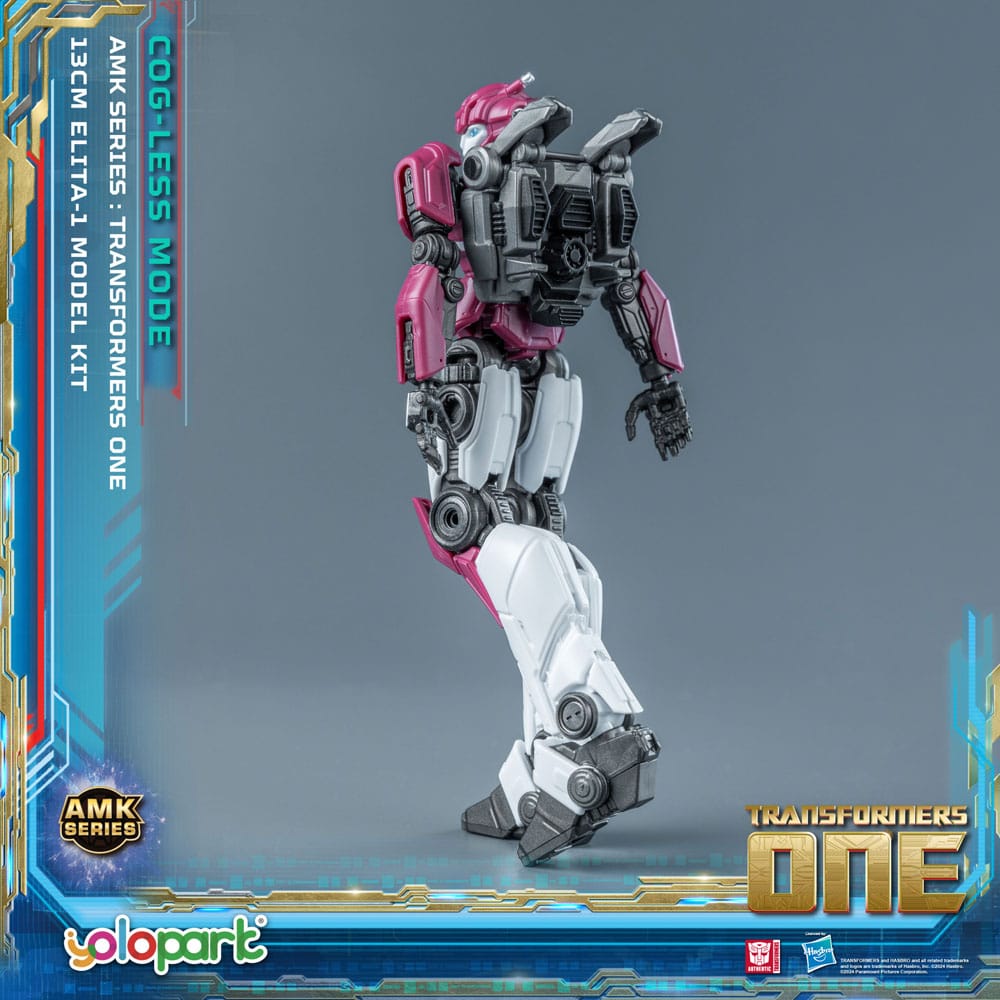 Transformers 8 AMK Mini Series Plastic Model Kit Elita-1 13 cm