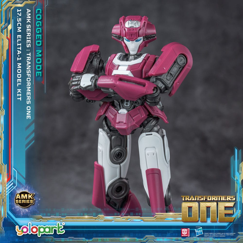 Transformers 8 AMK Series Plastic Model Kit Elita-1 20 cm