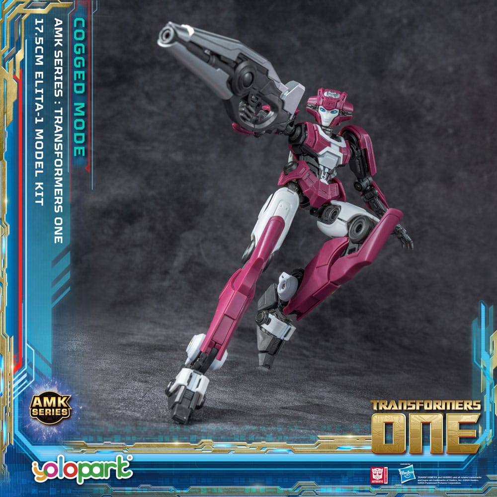 Transformers 8 AMK Series Plastic Model Kit Elita-1 20 cm