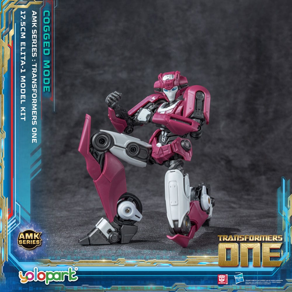 Transformers 8 AMK Series Plastic Model Kit Elita-1 20 cm