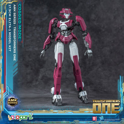 Transformers 8 AMK Series Plastic Model Kit Elita-1 20 cm