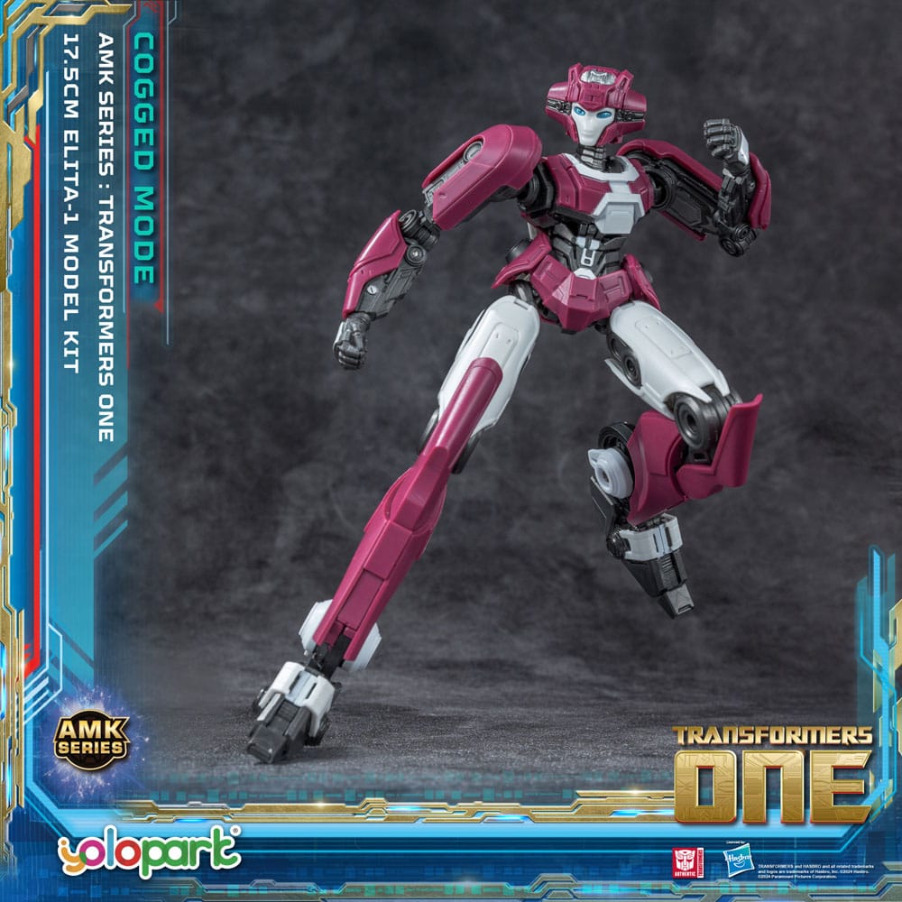 Transformers 8 AMK Series Plastic Model Kit Elita-1 20 cm