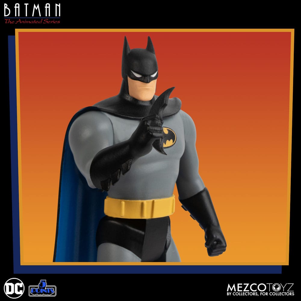 DC Comics 5 Punti Batman: The Animated 9 cm