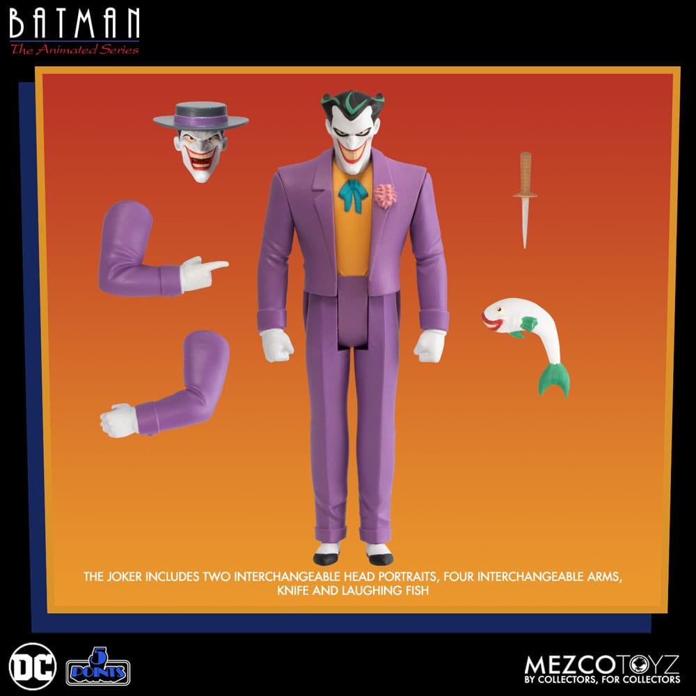 DC Comics 5 Punti Batman: The Animated 9 cm