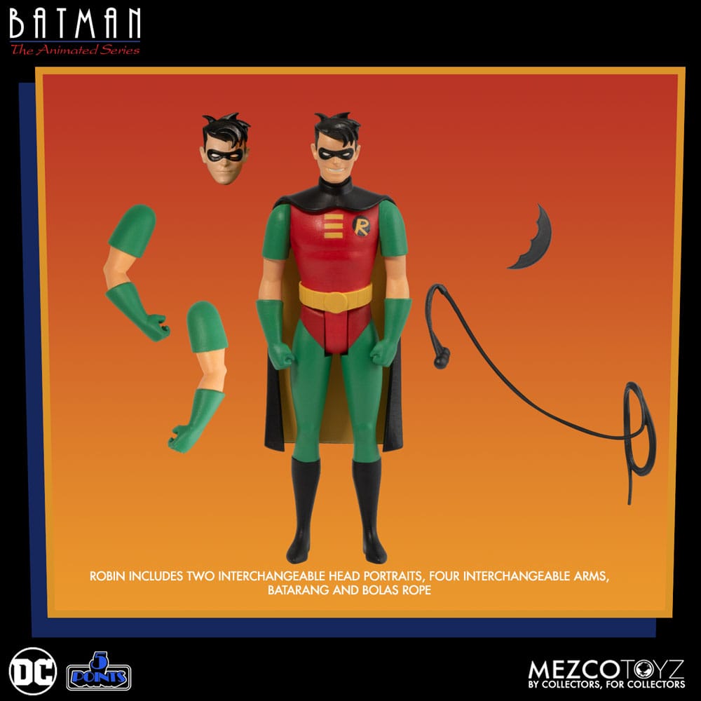 DC Comics 5 Punti Batman: The Animated 9 cm